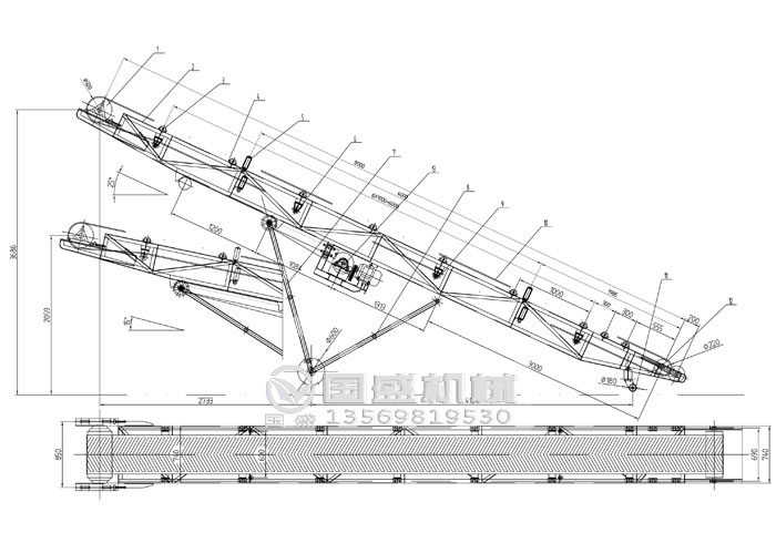 升降皮帶機 升降皮帶機